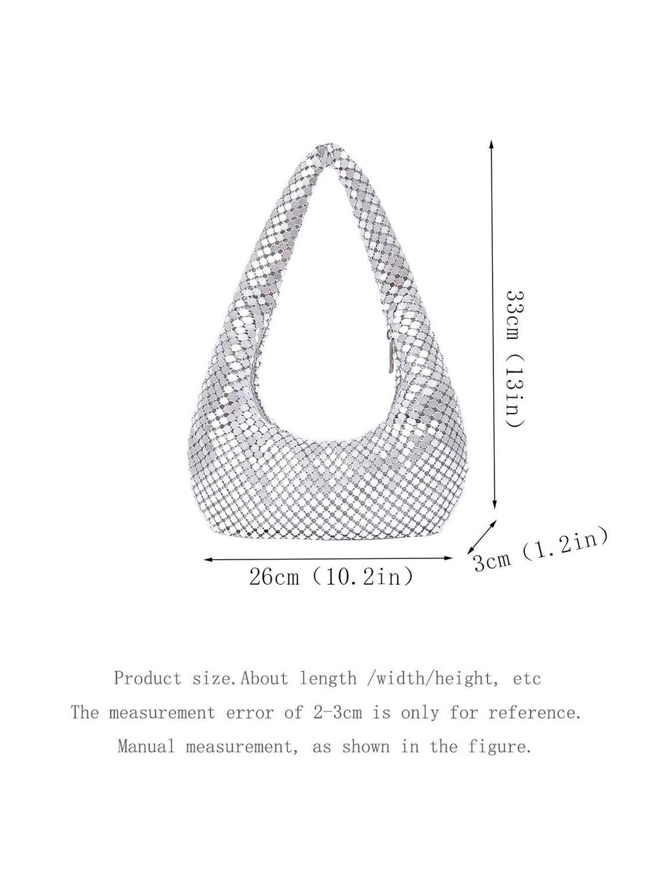 Evening Clutch — Metallic Loop