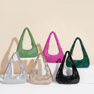 Evening Clutch — Metallic Loop