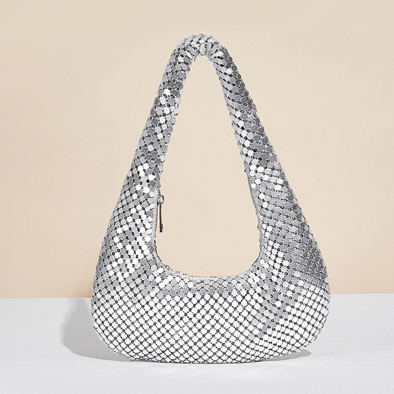 Evening Clutch — Metallic Loop